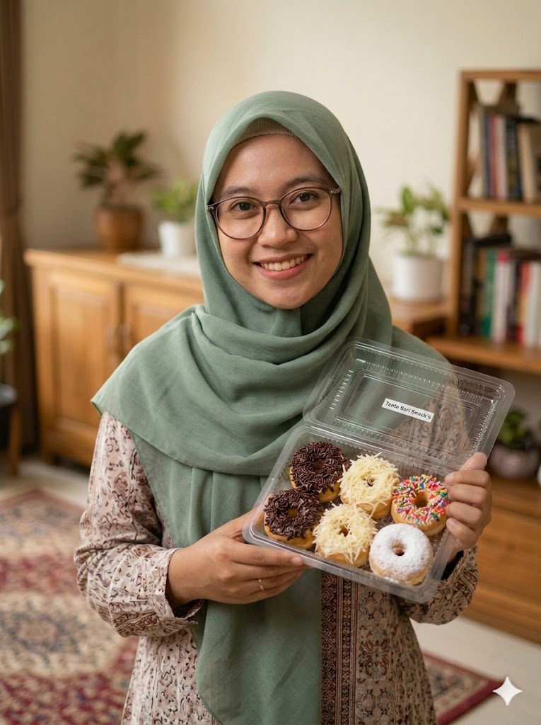 Paket Donat Isi 5
