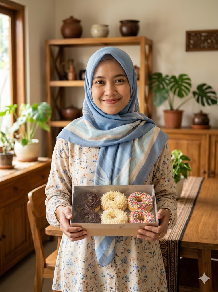 Paket Donat Isi 6