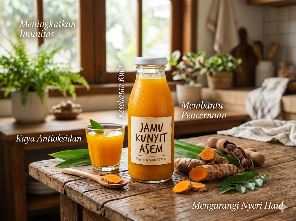 Minuman Kunyit Jahe